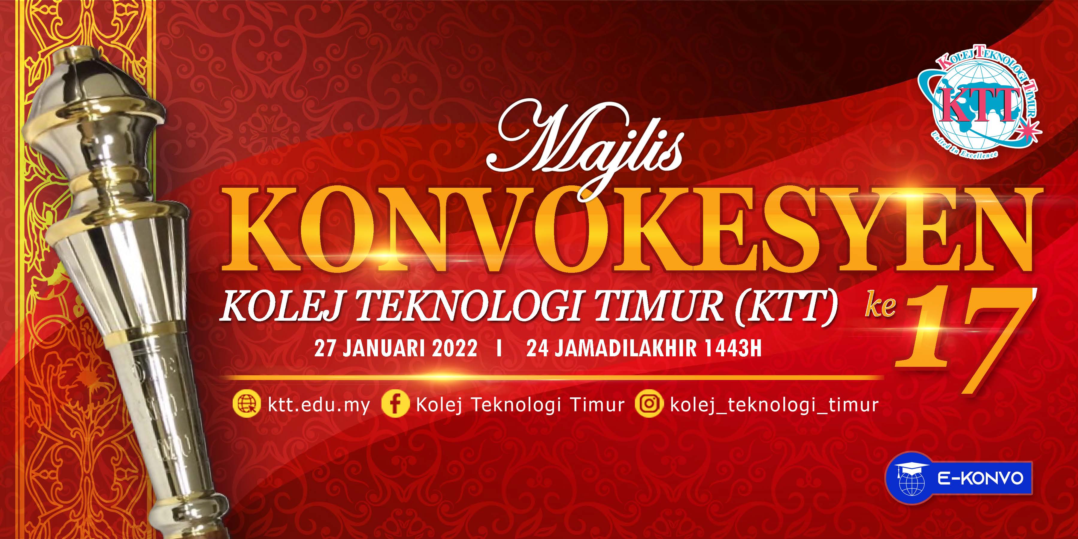 Notice for Majlis Konvokesyen-17